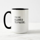 "You're Allowed to Pause." Mok (Links)