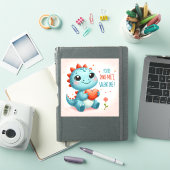 Youre Dinomite Valentijn Schattigee Dinosaur Liefd Sticker (iPad Cover)