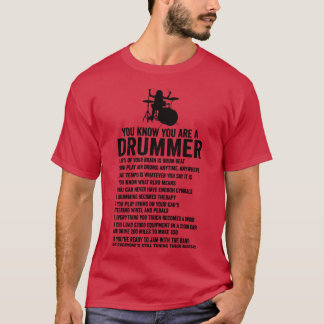 Youre Een Drummer Als Grappige Drum Lover Gift Dru T-shirt