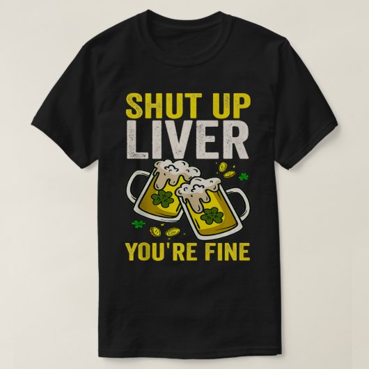 Youre Fine Saint Patricks Day Beer T-shirt (Design voorkant)