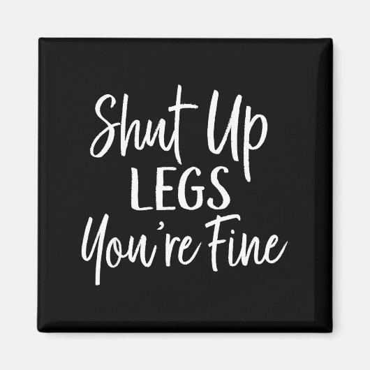 You're Fine Shirt For Gym - Funny Workout  Magneet (Voorkant)