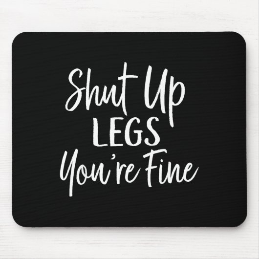 You're Fine Shirt For Gym - Funny Workout  Muismat (Voorkant)