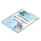 You're Gonna Need a Bigger Notebook, sharks Notitieboek (Linkerzijde)