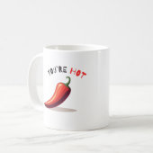 You're Hot Chilli Mug Koffiemok (Voorkant links)