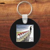 You're In A Cult - Funny Anti Trump Sleutelhanger (Voorkant)