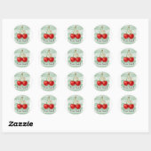 You're Invited Cherries - Envelope Sticker (Vel)