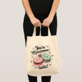You're Macaroon-tastic - Valentijnsdag Schattigee  Tote Bag (Voorkant (product))
