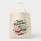 You're Macaroon-tastic - Valentijnsdag Schattigee  Tote Bag (Voorkant)