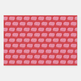 You're My Butter Half - Punny Valentijns's Wrappin Inpakpapier Vel