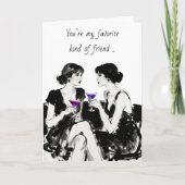 You're My Favorite Kind of Friend Kaart (Voorkant)