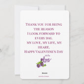 You're my Forever Feestdagenkaart (Achterkant)