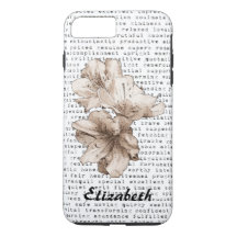 You're My Inspiration Koffie Bruine Bloem + Kleur