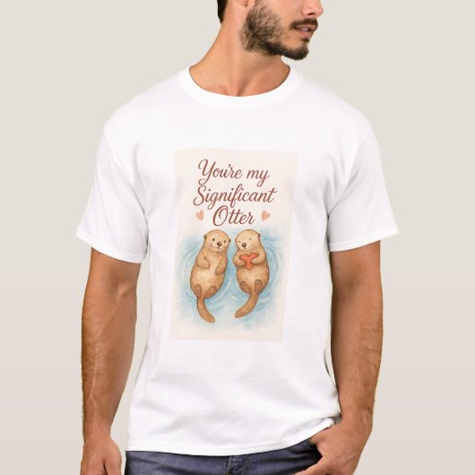 You're My Significant Otter T-shirt (Voorkant)