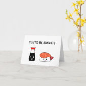 You're my soymate suziethesushi kaart (Gele Bloem)