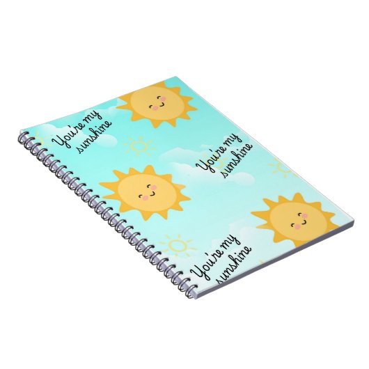 You're my Sunshine Notitieboek (Rechterzijde)