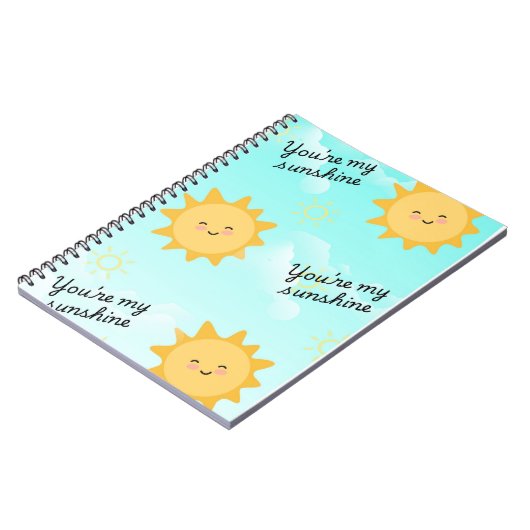 You're my Sunshine Notitieboek (Linkerzijde)