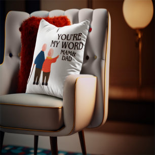 You're My World Mam & Dad beroemd gemaakt door Fam Kussen