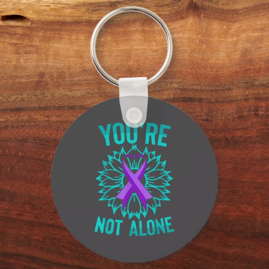 Youre Not Alone Sleutelhanger (Voorkant)