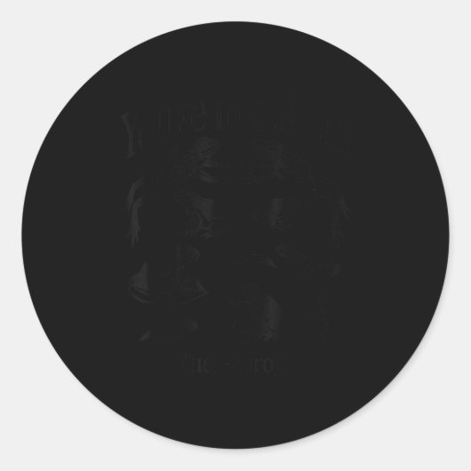 You're Not Alone There's Frogs  Ronde Sticker (Voorkant)