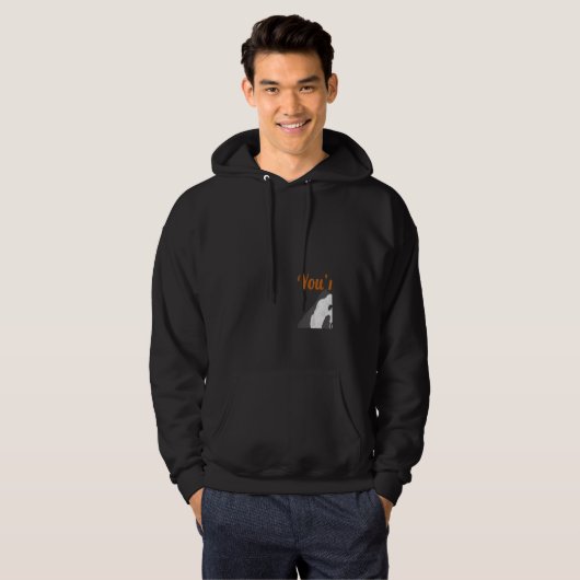 You're Not Even On My Level Engineer Tripod Land S Hoodie (Voorkant volledig)