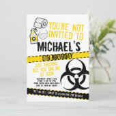 You're not invited kaart (Staand voorkant)