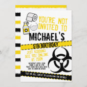 You're not invited kaart (Voorkant / Achterkant)