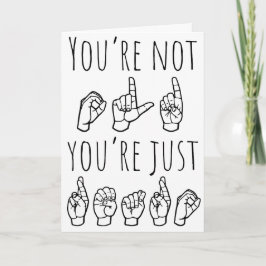 You're Not Old, You're Retro Birthday Card Feestdagen Kaart
