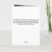 You're not the best girlfriend in the world. Card Kaart (Achterkant)