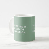 You're Now The CEO of Relaxation Retirement Mug Koffiemok (Voorkant links)