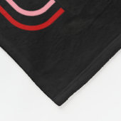 You're One Cool Buck Camouflage Valentine's Day Hu Fleece Deken (Hoek)