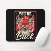 You're One Cool Buck Camouflage Valentine's Day Hu Muismat (Met muis)