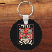 You're One Cool Buck Camouflage Valentine's Day Hu Sleutelhanger (Voorkant)