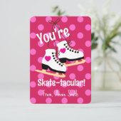 You're Skate-tacular Valentine Kaart (Staand voorkant)