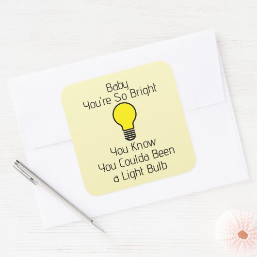 You're So Bright Sticker (Envelop)