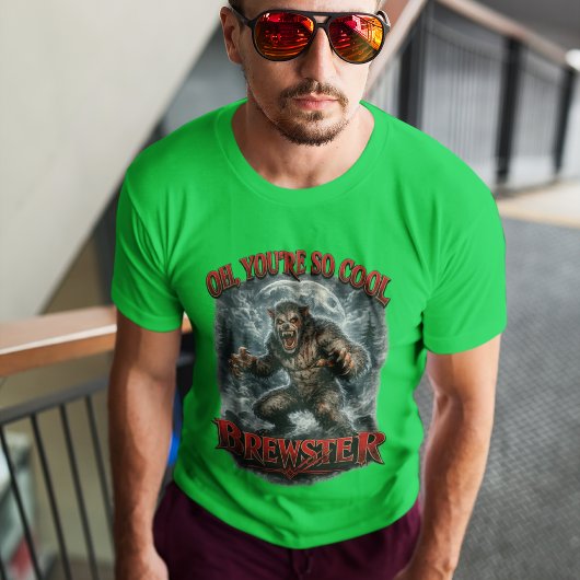 You're So Cool, Brewster Heren Donker T-Shirt