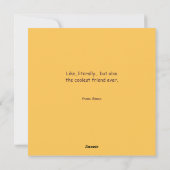 You're So Fire - Friendly Dragon - Valentine Feestdagenkaart (Achterkant)