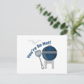 Youre So Hot Briefkaart (Staand voorkant)