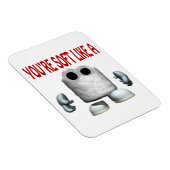 Youre Soft als Marshmallow Magneet (Rechterzijde)