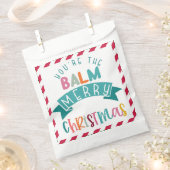 you're the balm merry Christmas gift Note Card Bedankzakje (Geknipt)