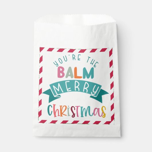 you're the balm merry Christmas gift Note Card Bedankzakje (Voorkant)