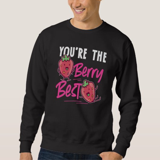 You're The Berry Best Strawberry Trui (Voorkant)