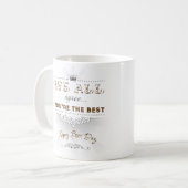 You're the best, Happy Boss's Day Koffiemok (Voorkant links)