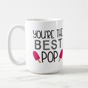 You're the Best Pop - Cute Father's Day Koffiemok