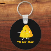 You're The Cheese To My Mac Funny Matching Couples Sleutelhanger (Voorkant)