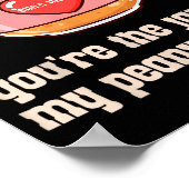 You're The Jam To My Peanut Butter Matching Valent Poster (Hoek)