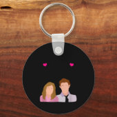 You're The Pam To My Jim Valentine’s Day Couple Ma Sleutelhanger (Voorkant)