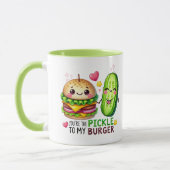 You're The Pickle To My Burger beroemd gemaakt doo Mok (Links)