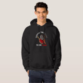 You're The Ping To My Pong  Table Tennis Paddle Sp Hoodie (Voorkant volledig)