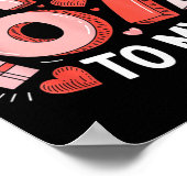 You're The Six To My Seven 67 Funny Valentines Day Poster (Hoek)