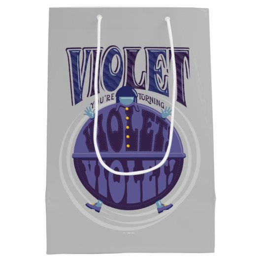 You're Turning Violet, Violet! Medium Cadeauzakje (Achterkant)